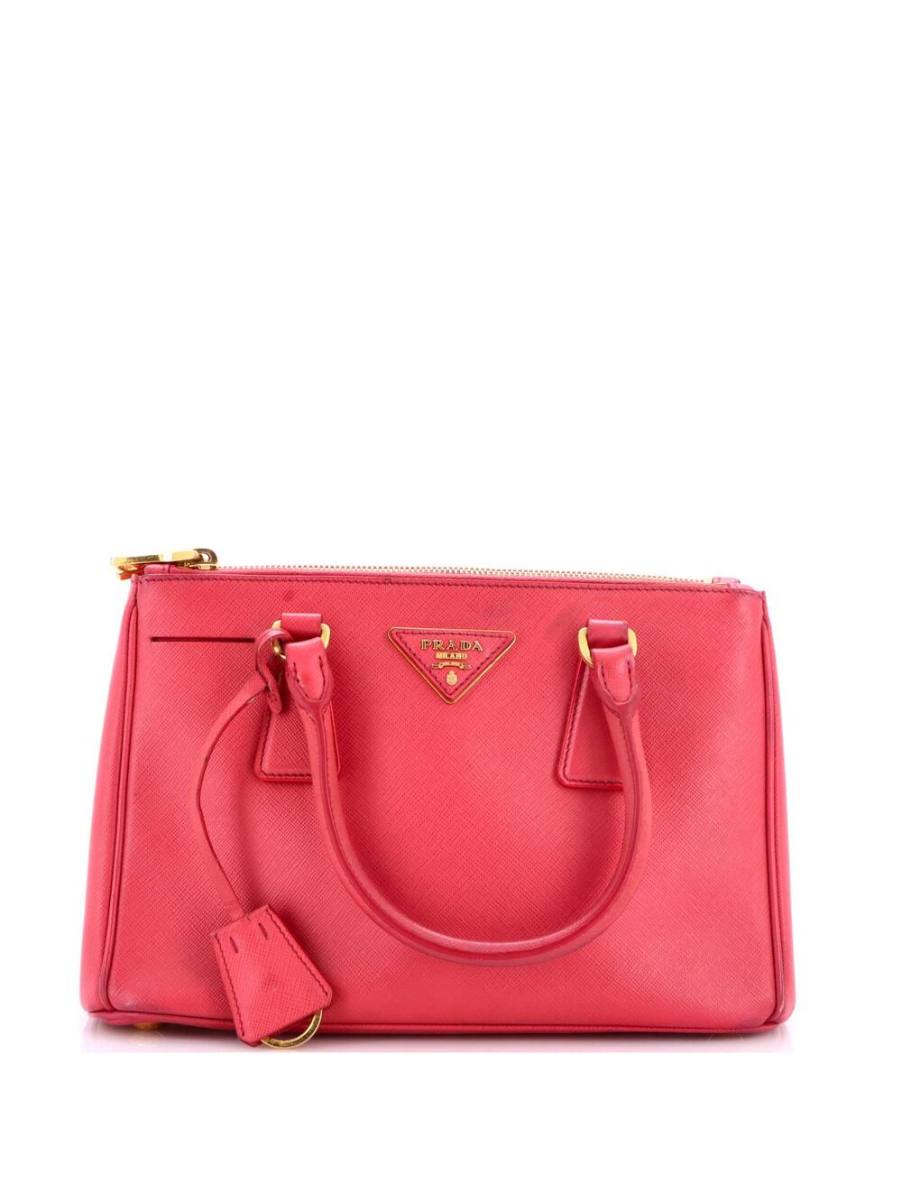 Prada Bicolor Double Zip Lux Tote #340313P10B